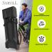 Buy Sabvill Folding Bicycle Lock 75cm | Ultra-Safe E-Bike & MTB Lock with Bracket | Strong Secure Black Bike Lock for International Shipping - Buy Online on GoSupps.com