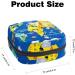 Women's Bonds Storage Pockets - Portable Period Kit with Animal Map - Stylish & Functional Feminine Product Bag - Buy Online on GoSupps.com