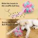 Shop Larimuer Sniffing Ball for Dogs - Interactive Snuffle Toy for Small & Medium Dogs | Portable Summer Pink Sniffing Car Toy - Buy Online on GoSupps.com