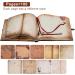 JIMBON Our Adventure Book 180 Pages Scrapbook Photo Album Retro Style Embossed Letter Leather Cover Travel Diary Journal Scrap Book For Couples Memory Book For Anniversary Wedding Best Friend Gift 10.2 inch Brown - Buy Online on GoSupps.com