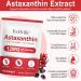 Astaxanthin 12mg (120 Softgels) - Premium Astaxanthin Antioxidant Supplements - Supports Eye Joint Internal Circulation Immune & Skin Health - Fresh Microalgae Source - Non-GMO & No Gluten - Buy Online on GoSupps.com