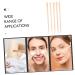 MusiLy 100 Pieces Hair Removal Wax Pencil - Irregular Body Wax Bars for Effortless Hair Removal - Buy Online on GoSupps.com