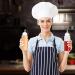 MATANA 8 Large Sauce Bottles Condiment Bottles Plastic Bottles with Cap 500ml - Solid & BPA Free - Buy Online on GoSupps.com