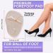 6 Pairs Women's Gel Ball of Foot Cushions Metatarsal Pads for High Heels - Invisible Support for All-Day Comfort and Pain Relief - Buy Online on GoSupps.com