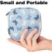 Colorful Butterfly Women's Binding Bags - Stylish Tampon Storage with Zip Pockets | Multi-Functional Menstrual Bags - Buy Online on GoSupps.com