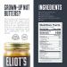 Eliot's Natural Crunchy Peanut Butter - No Sugar Added, Low Carb, Keto Friendly - Espresso Nib Flavor - 12 Ounce - Buy Online on GoSupps.com