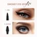 Cuckoo Black Gel Eyeliner - Water-proof, Smudge-proof, Long Lasting - Pack of 3 - Buy Online on GoSupps.com