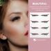 Beavorty 4 Pairs False Eyelashes Eye Makeup Sticker Women Wispy Eye Lashes Shiny Eyeliner Stickers Invisible Eye Line Strip Sticker Fake Lashes Eyelash Sticker Man Lip Gloss Plastic Dense - Buy Online on GoSupps.com