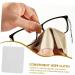 Buy NOLITOY 20pcs Glasses Cleaning Cloths - Soft Fiber Suede Lens Wipes for Eyeglasses - Perfect for Travel - 17.5x14.5cm - Buy Online on GoSupps.com