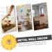 Yardenfun Hanging Wall Art Wall Hanging Home Decor 3d Flowers for Wall Decoration 3d Wall Art Decoration Manual Pare 21x21cm Yellow - Buy Online on GoSupps.com