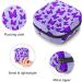 Anna Cowper Butterfly Pattern Purple Women's Storage Bag - Portable Period Bag for Menstrual Cup & Tampons | Stylish Feminine Design Perfect for Women & Teens - Buy Online on GoSupps.com