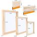 Colovis Screen Printing Frame and Squeegee Kit - 3 Wooden Frames with Mesh + 2 Squeegees - Buy Online on GoSupps.com