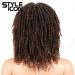 Short Dreadlock Wig for Black Women - 6 Inch Short Curly Synthetic Wig (T1B/30) - Pack of 1 - Buy Online on GoSupps.com