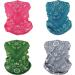 Shop Smehcf 4 Multi-Purpose Bandanas - Breathable & Washable Headbands Face Masks Neck Cuffs in Pink Gray Green Blue & Cashew Flower - Ideal for Men & Women - International Shipping Available - Buy Online on GoSupps.com