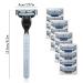 CTDMJ Men's Wet Razor - 16 Replacement Blades 3-Blade Disposable Shaving Razor for Smooth Shaves - Buy Online on GoSupps.com