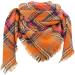 Shop Warm Cozy Ladies Triangle Scarves - Large Orange Autumn Scarf Cape for International Shipping - Buy Online on GoSupps.com