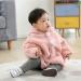 ITODA Toddler Winter Fleece Hooded Cape Coat - Pink (0-3 Years) - Buy Online on GoSupps.com