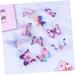 Beaupretty Colorful Butterfly Hairpins Set for Wedding & Parties - 10pcs Infants Bridal Headwear Accessory - Buy Online on GoSupps.com