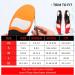 Plantar Fasciitis High Arch Support Insoles for Men Women - Heavy Duty Orthotic Inserts for Arch Pain Relief - Boot Work Shoe Insert - Black XS UK 3.5-5.5 (24cm) - Buy Online on GoSupps.com
