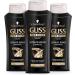 GLISS Hair Repair Shampoo Ultimate Repair for Heavily Damaged Hair 13.6 Ounces (Pack of 3)