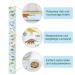 Kids' Growth Measurement Bat & Knife Set - Roll-Up Wall Container for Children - Buy Online on GoSupps.com