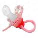 Geo Silicone Butterfly Pacifier for Newborns - Blue & Pink 0-6 Months with Bite Ring Handle | International Shipping - Buy Online on GoSupps.com