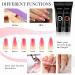 Phoenixy Poly Nail Gel Kit - 8 Colors Extension Set with 36W LED UV Lamp | Manicure Starter Kit for Women - Bahamas Sand Beach - Buy Online on GoSupps.com