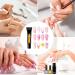  Dubbulon 3D Nail Gel No-Wipe 3D Beauty Care Products | 15ml Clear Sculpting Nail Gel - For Salon Home Party Photoshoot Wedding Travel Beginners Professionals - Buy Online on GoSupps.com