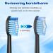 REDTRON replacement brush heads for Philips Pro Results 8 pieces replacement brush heads for FlexCare ProtectiveClean HealthyWhite EasyClean and PowerUp black 8 Black and blue - Buy Online on GoSupps.com