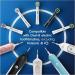Oral-B CrossAction Toothbrush Head Black with CleanMaximiser Technology - 10 Count Mailbox Pack - Buy Online on GoSupps.com