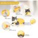 Ouuonno Cat Recovery Suit for Abdominal Wounds | E-Collar Alternative for Cats & Dogs | Large Yellow Surgery Pajama - Buy Online on GoSupps.com