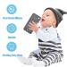 2-Pack Silicone Baby Teething Toys | BPA-Free Mobile Phone Teether for Babies 6-12 Months | Soft-Textured Chew Toys | Purple+Green - Buy Online on GoSupps.com