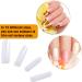 131 Piece Nail Tips Clip and Dual Nail Forms Set with Quick Building Nail Clip Extension Clamp - UV Acrylic Clear Nail Molds and Clipper Trimmer Included - Buy Online on GoSupps.com