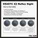 Holosun HS407C-X2 Classic Open Reflex Red Dot Sight 2 MOA - Black - Buy Online on GoSupps.com