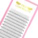 Finished compartments 3D-C-0.10-9 Short stem eyelash extension Finished eyelash compartments Volume eyelashes 0.10 C CURL (3D-C-0.10.9 mm) 12 pieces (1 Pack) 3D-C-0.10-9 mm
