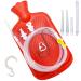 JZCXword Enema Bag Kit for Colon Cleanse  6.3ft Silicone Hose 5 Enema Tips 2L Enemas Bag at Home Water & Colon Detox Cleanse Kit