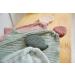 L SSIG Comforter Cloth with Teething Ring | Organic Cotton & Natural Rubber Teether - Strawberry Pink/Mint - Buy Online on GoSupps.com