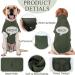Shop Hjyokuso Dog Sweater - Warm & Lightweight Fleece Coat for Small to Large Dogs - Perfect Winter Outdoor Jacket in Green - Buy Online on GoSupps.com