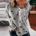WFJCJPAF Women's Plus Size Spring Fashion 2023 Long Sleeve Printed Sweatshirt - Gray XL - Buy Online on GoSupps.com