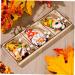Cabilock 9pcs Thanksgiving Wooden Pendant Wooden Sign Happy Harvest Sign Harvest Season Gnome Pendant Boxed Assorted Color 1 9X5X0.2CM - Buy Online on GoSupps.com