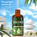 ECOIL 100% Pure Fractionated Coconut Essential Oil - 4 oz for Diffusers & Humidifiers | Natural Household Use - Buy Online on GoSupps.com