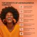 HappieVita Calm Ashwagandha Supplements Ashwagandha 4000mg with Rhodiola Rosea Reishi Ginseng Bacopa L Theanine Natural Adaptogens Nootropic Stress & Mood Support 60 Capsules - Buy Online on GoSupps.com