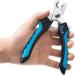 Dudi Dog Nail Clippers and Trimmers with Quick Safety Guard - Grooming Razor Sharp Blades & Nail File for Small Medium Large Breeds (Large & Medium) - Black - Buy Online on GoSupps.com