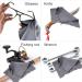2 Pack Microfiber Silicone Gun Cleaning Cloth - Polishing Tool for Pistol, Handgun, Rifle, Shotgun - Firearm Accessories - Buy Online on GoSupps.com