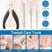 Ingrown Toenail Treatment Kit - 41 Pcs/Set with Professional Tools for Correcting Ingrown Toenails - Includes Corrector Patch, Strips, Podiatry Braces, and Nail Clipper - Buy Online on GoSupps.com