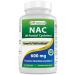 Best Naturals NAC - N Acetyl Cysteine 600 mg 250 Capsules - n Acetyl cysteine - Powerful antioxidant