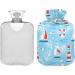 Shop Naanle Lighthouse Seagull Anchor Hot Water Bottle - 1L Transparent Design for Pain Relief & Warm Therapy | International Shipping Available - Buy Online on GoSupps.com