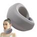 Soft Cervical Collar Neck Brace & Elastic Supports - Soft Foam Wraps Keep Vertebrae Stable Soft Neck Support Relieves Pressure in Spine Neck Support Brace for Travel Gray