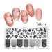 Buy Nopeilvi Butterfly Nail Stamp Plates - Christmas Nail Art Stamping Templates for DIY Manicure - Buy Online on GoSupps.com