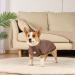 Hjyokuso Dog Sweater & Coat - Fleece Warm Jacket for Small to Large Dogs - Winter Outdoor Brown L - Buy Online on GoSupps.com